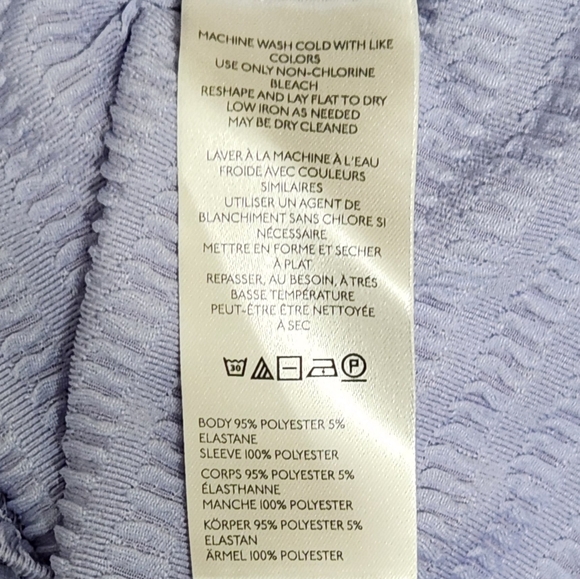 Anthropologie Lilac‎ Blouse with Ruffled Baloon Sleeves - Picture 10 of 11